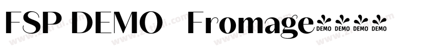 FSP DEMO   Fromage字体转换